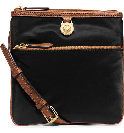 michael kors kempton signature crossbody|Kempton Small Nylon Crossbody .